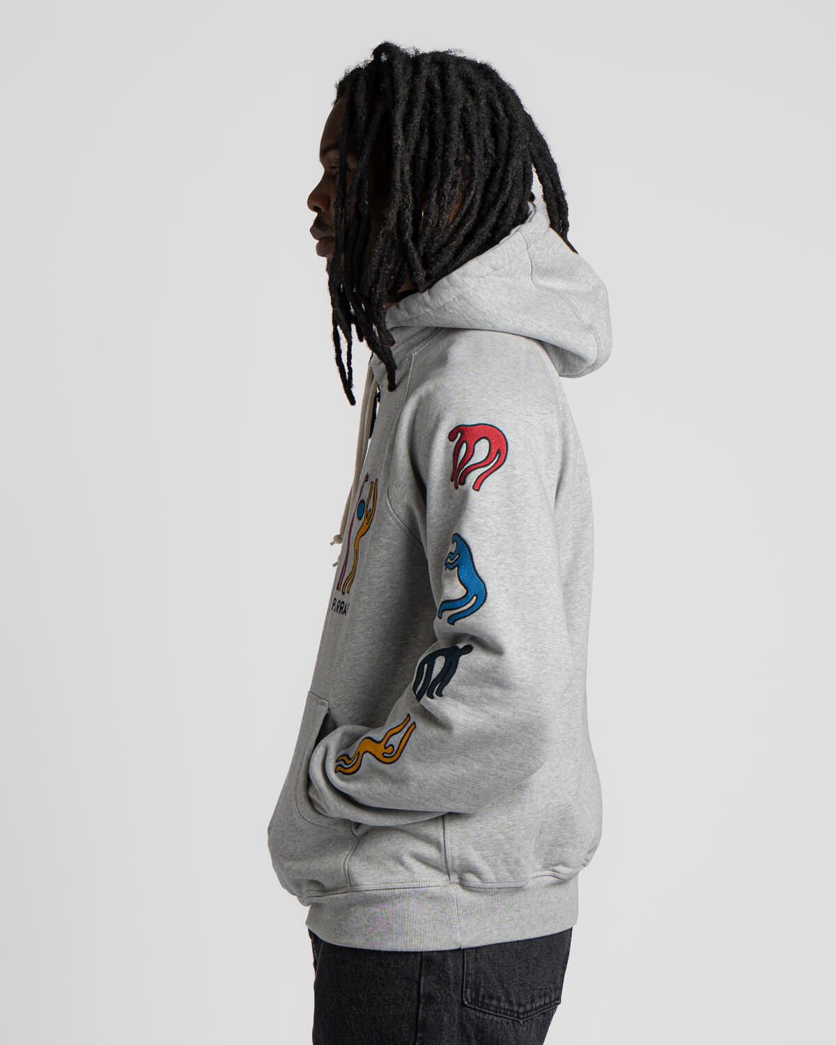 by Parra La chambre nuit hooded sweatshirt - Image 5