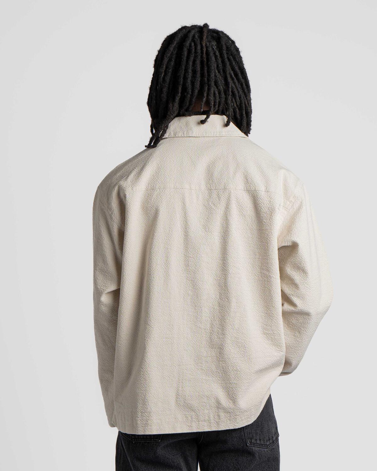 Obey Vesta Shirt Jacket - Egret - Image 8