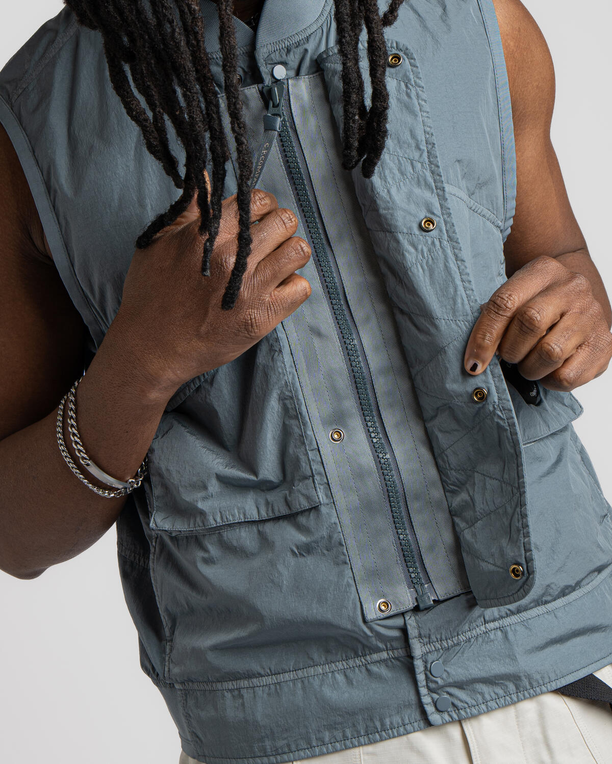 C.P. Company Chrome-R Lens Vest - Image 11