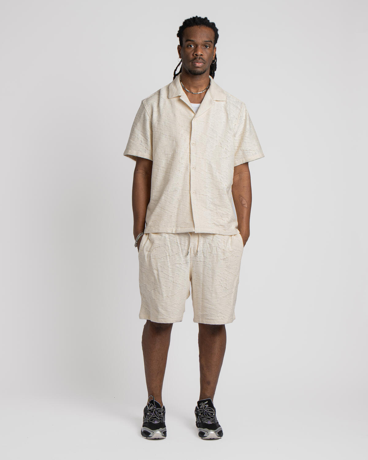 Arte Antwerp Crochet Shorts - Image 3
