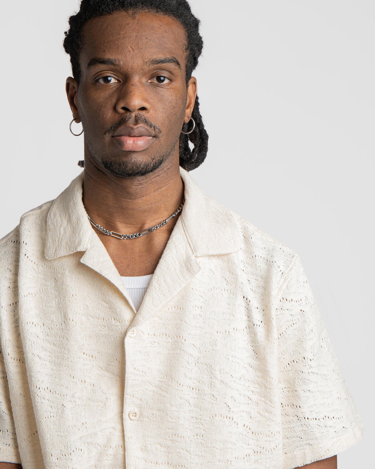 Arte Antwerp Crochet shirt - Image 7