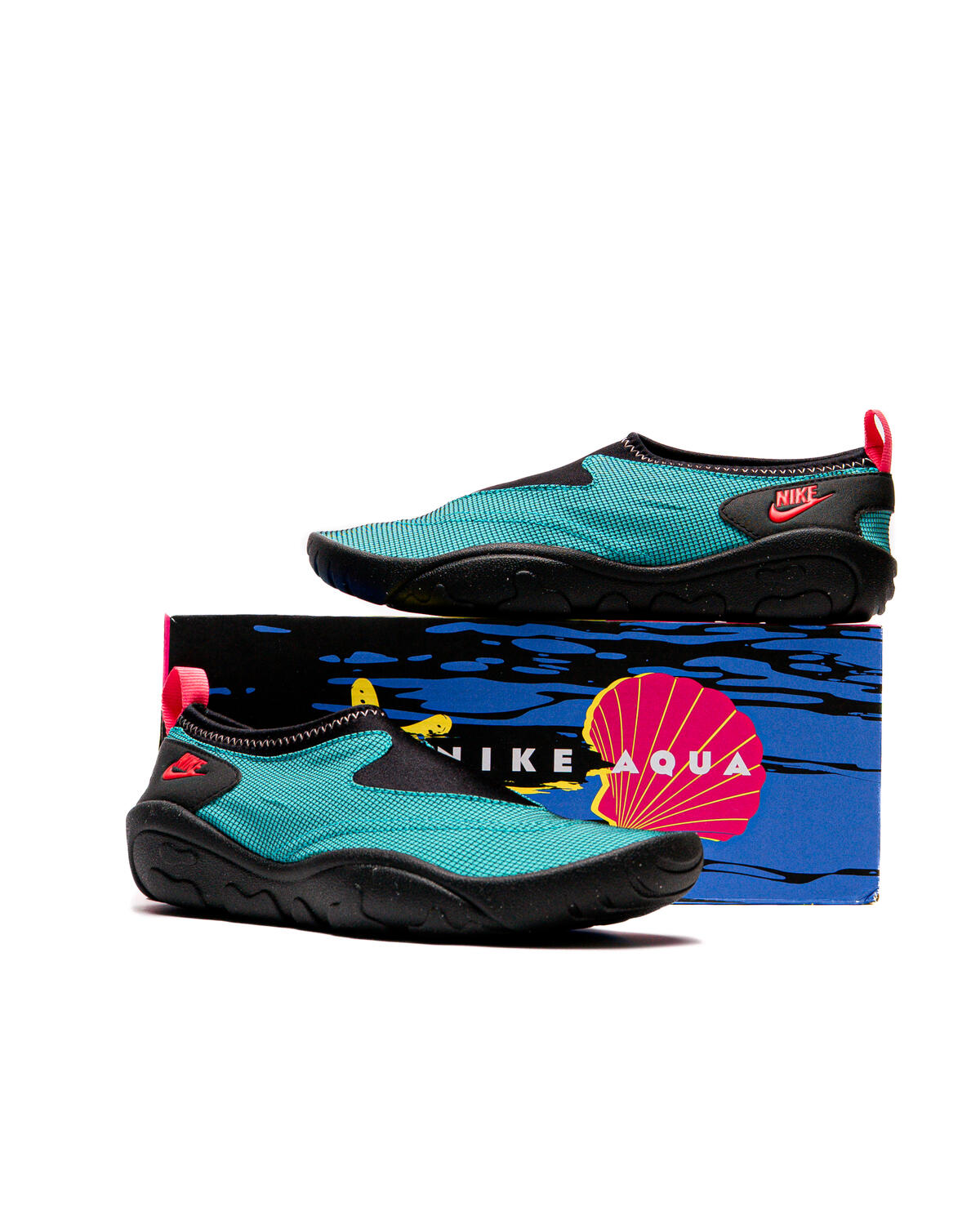 Nike Aqua Turf 'Turbo Green / Black / Washed Coral / Team Scarlet' - Image 11