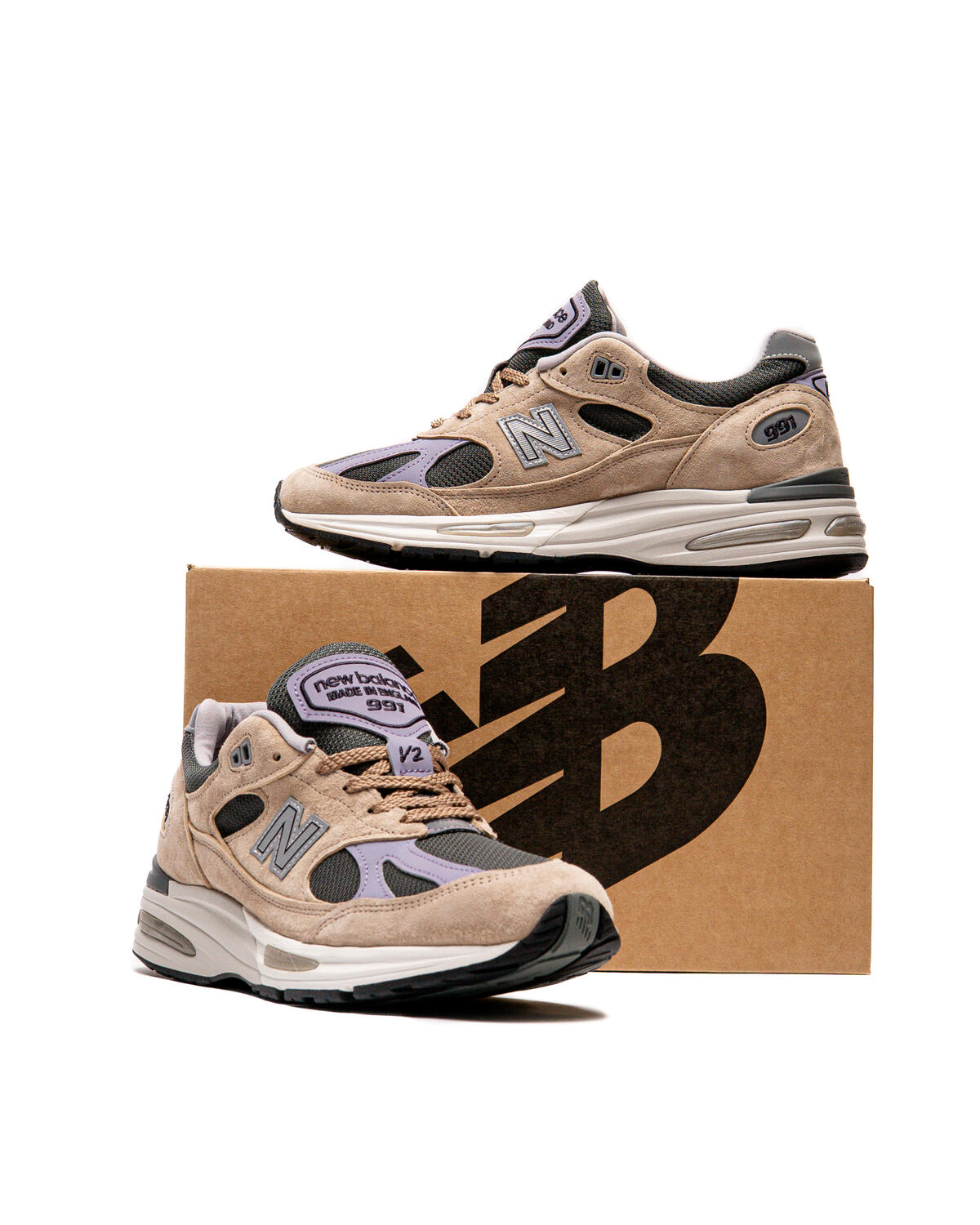 New Balance U991DL2 MADE in UK Cement/Douglas Fir - Image 30