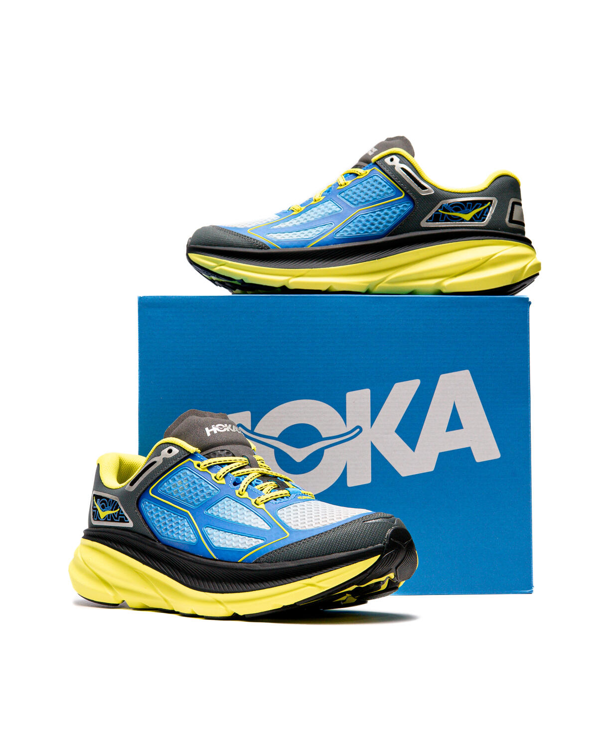 Clifton One9 "Hoka Blue Hoka Citrus" - Image 6