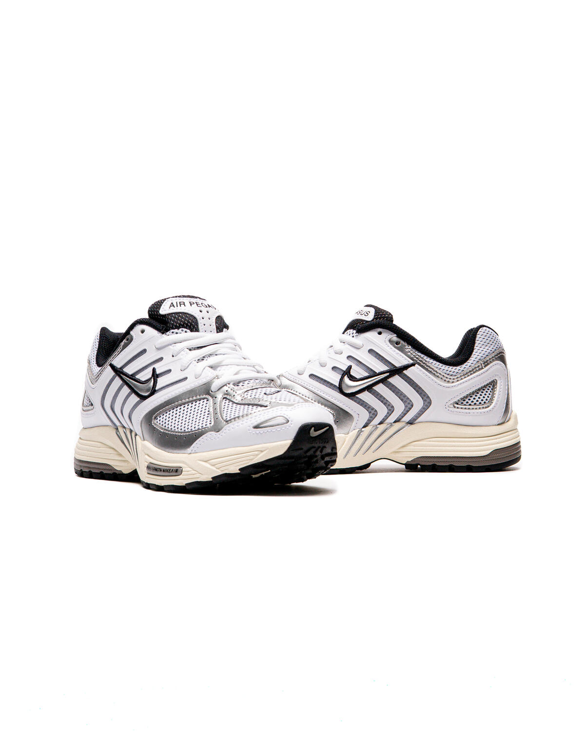 Nike Air Pegasus 2005 White/Metallic Silver-Coconut Milk-Black (Women's) - Image 12