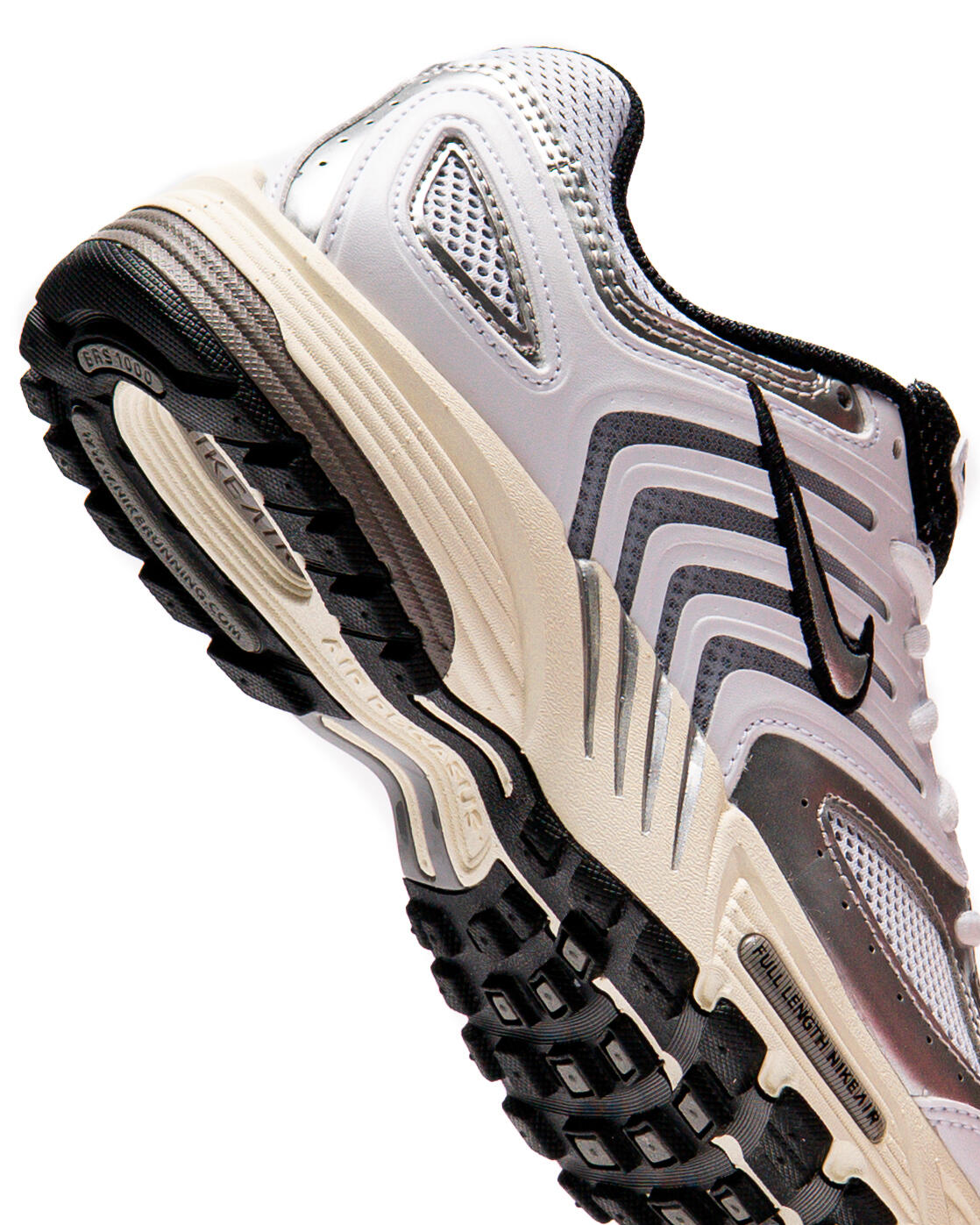 Nike Air Pegasus 2005 White/Metallic Silver-Coconut Milk-Black (Women's) - Image 14