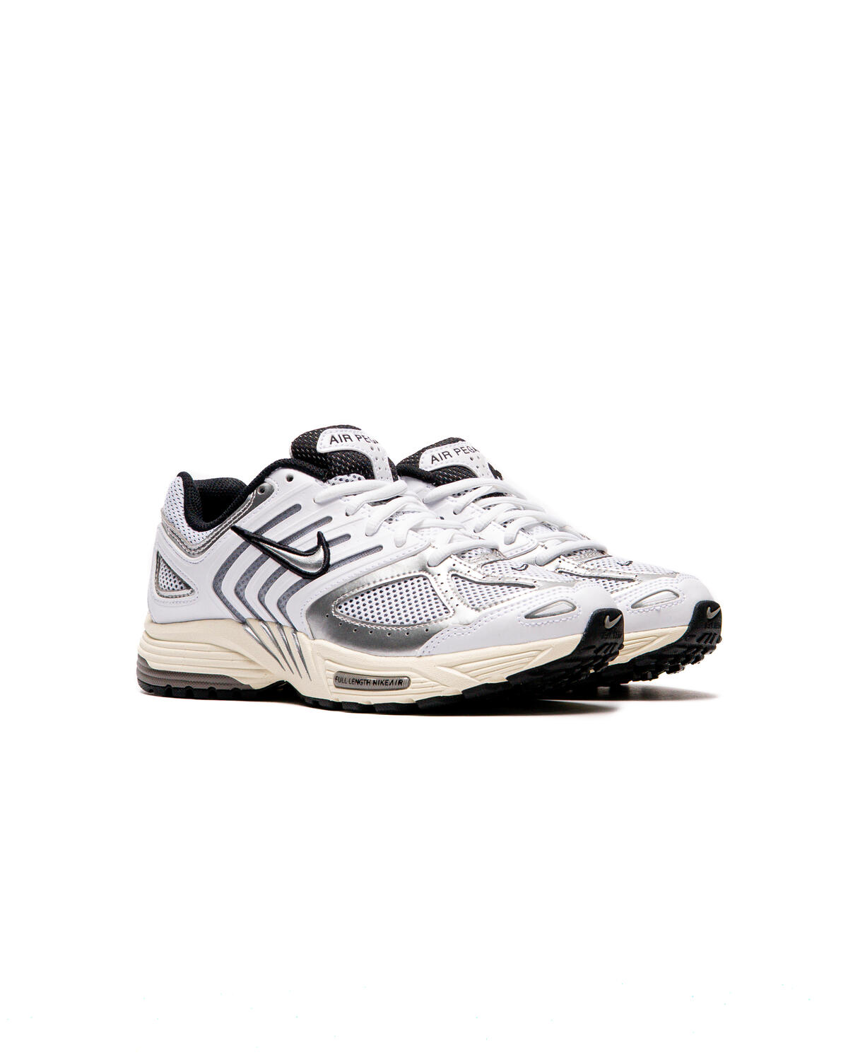 Nike Air Pegasus 2005 White/Metallic Silver-Coconut Milk-Black (Women's) - Image 10