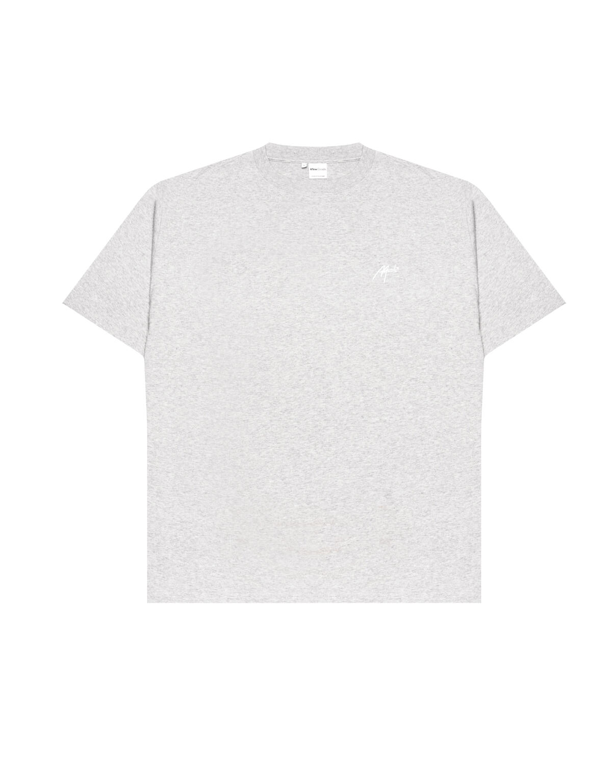 Afew Goods Logo Tee Grey - Image 2