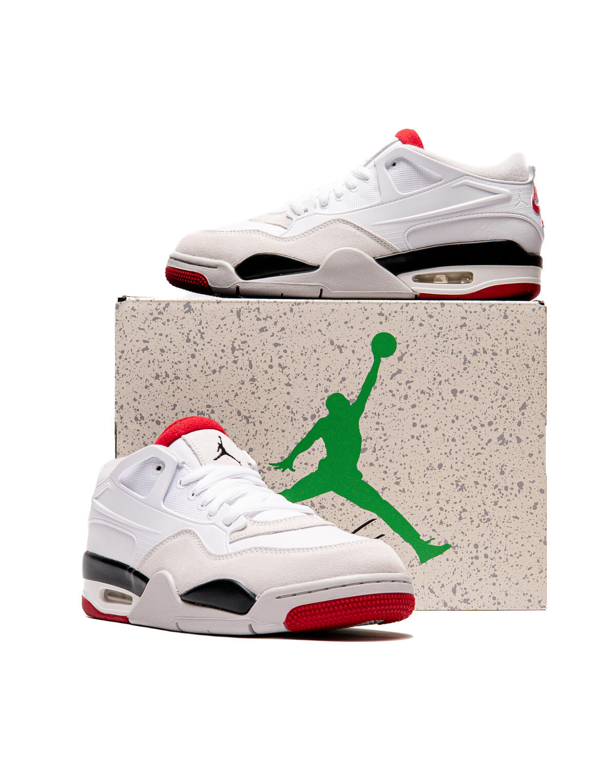 Air Jordan 4 White/Varsity Red-black-Neutral Grey - Image 33