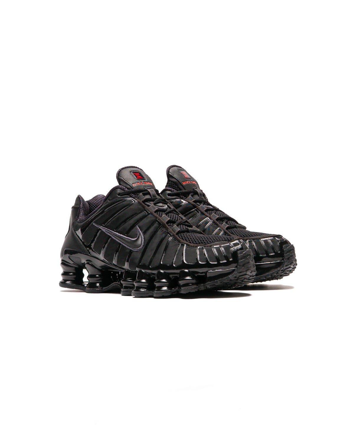 Nike Shox TL Black / Metallic Hematite / Max Orange (Women's) - Image 54