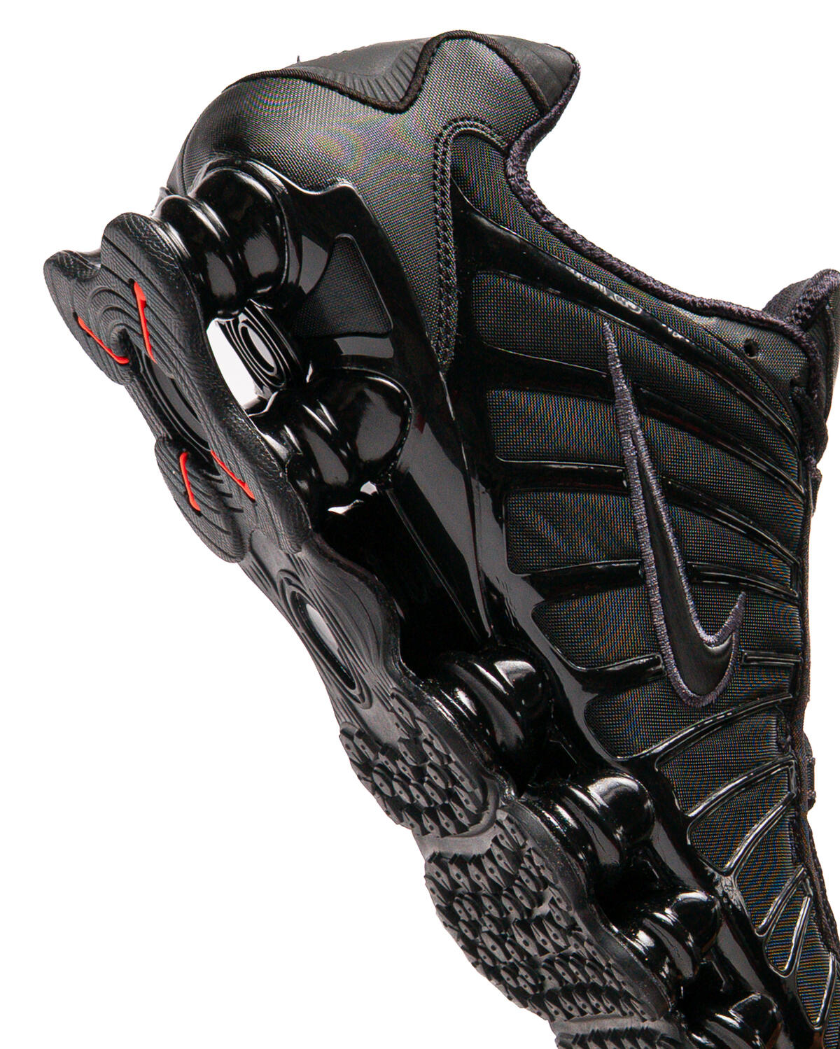 Nike Shox TL Black / Metallic Hematite / Max Orange (Women's) - Image 58