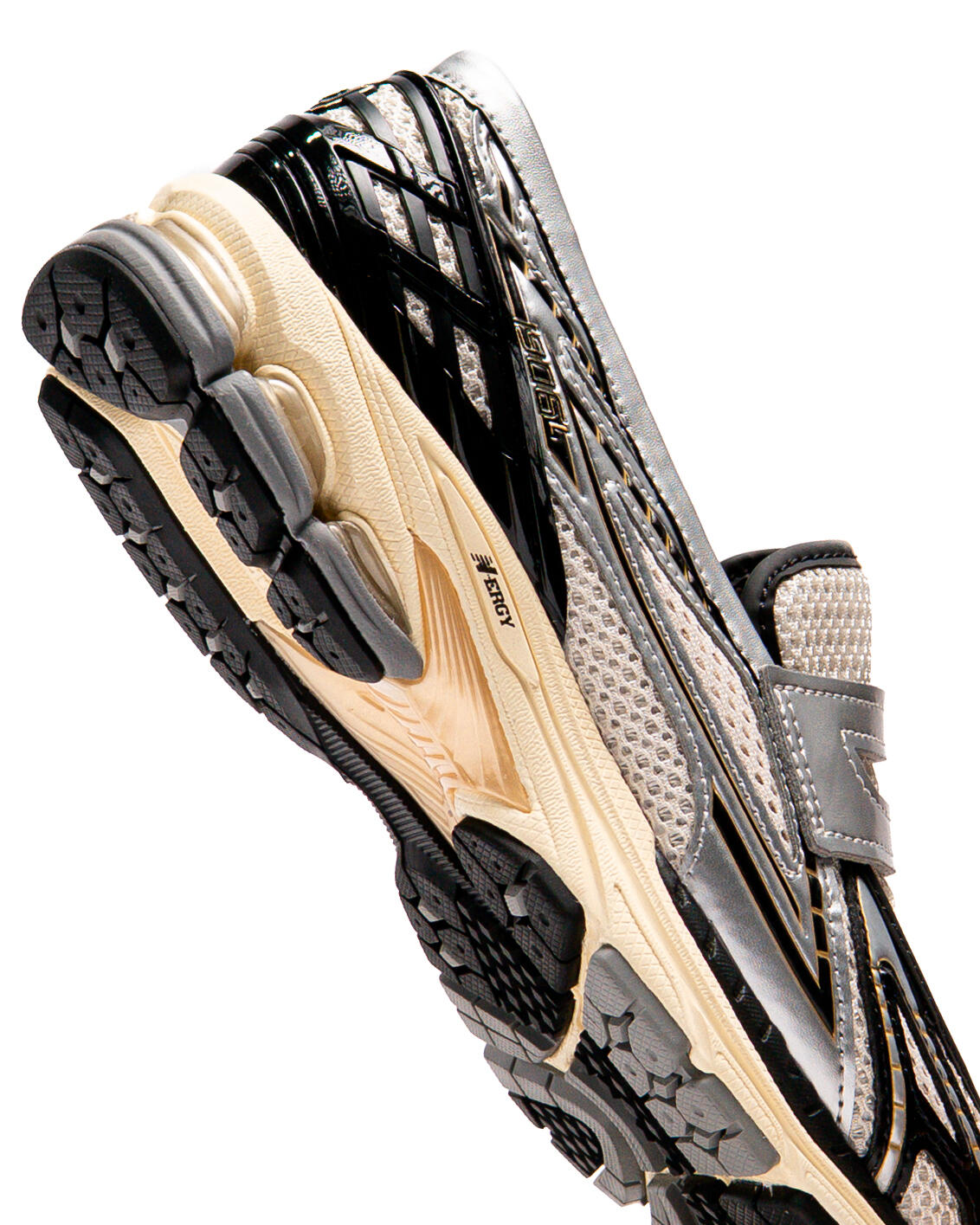 New Balance 1906L Silver Metallic Cream Loafers - Image 28