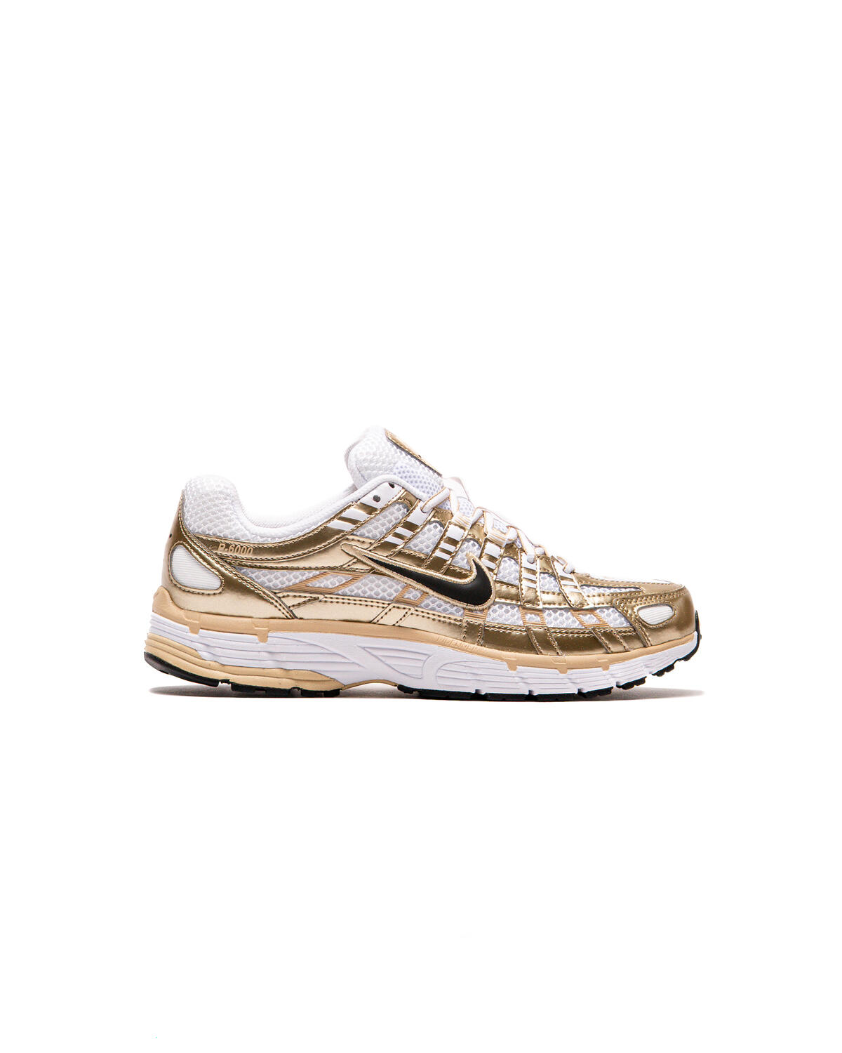 Nike P-6000 White / Grain / Metallic Gold Grain / Black (Women's) - Image 13