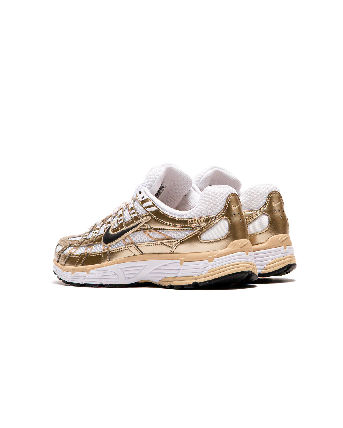 Nike P-6000 White / Grain / Metallic Gold Grain / Black (Women's) - Image 15