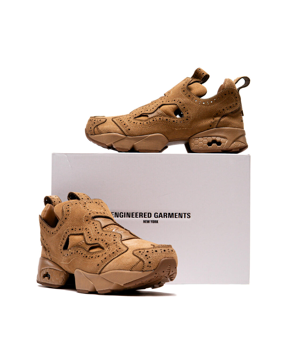 Reebok x Engineered Garments Instapump Fury 94 | Brown - Image 12