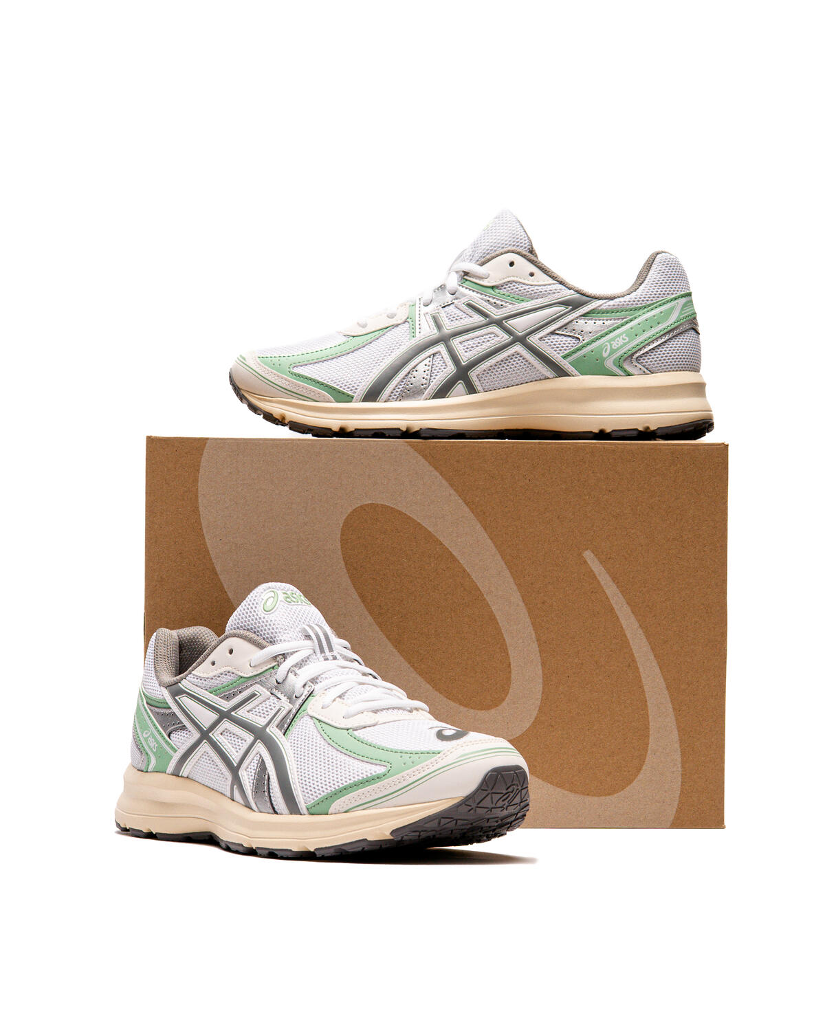 Asics JOG 100S White / Clay Grey - Image 12