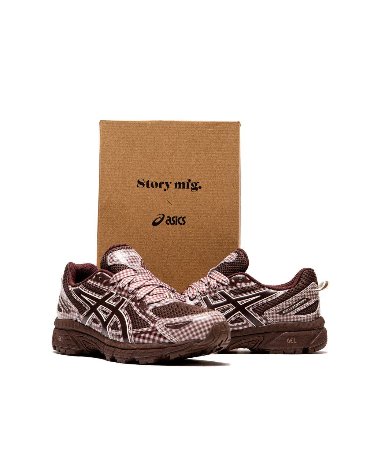 Asics x STORY MFG. Gel-Venture 6 Reddish Brown - Image 13