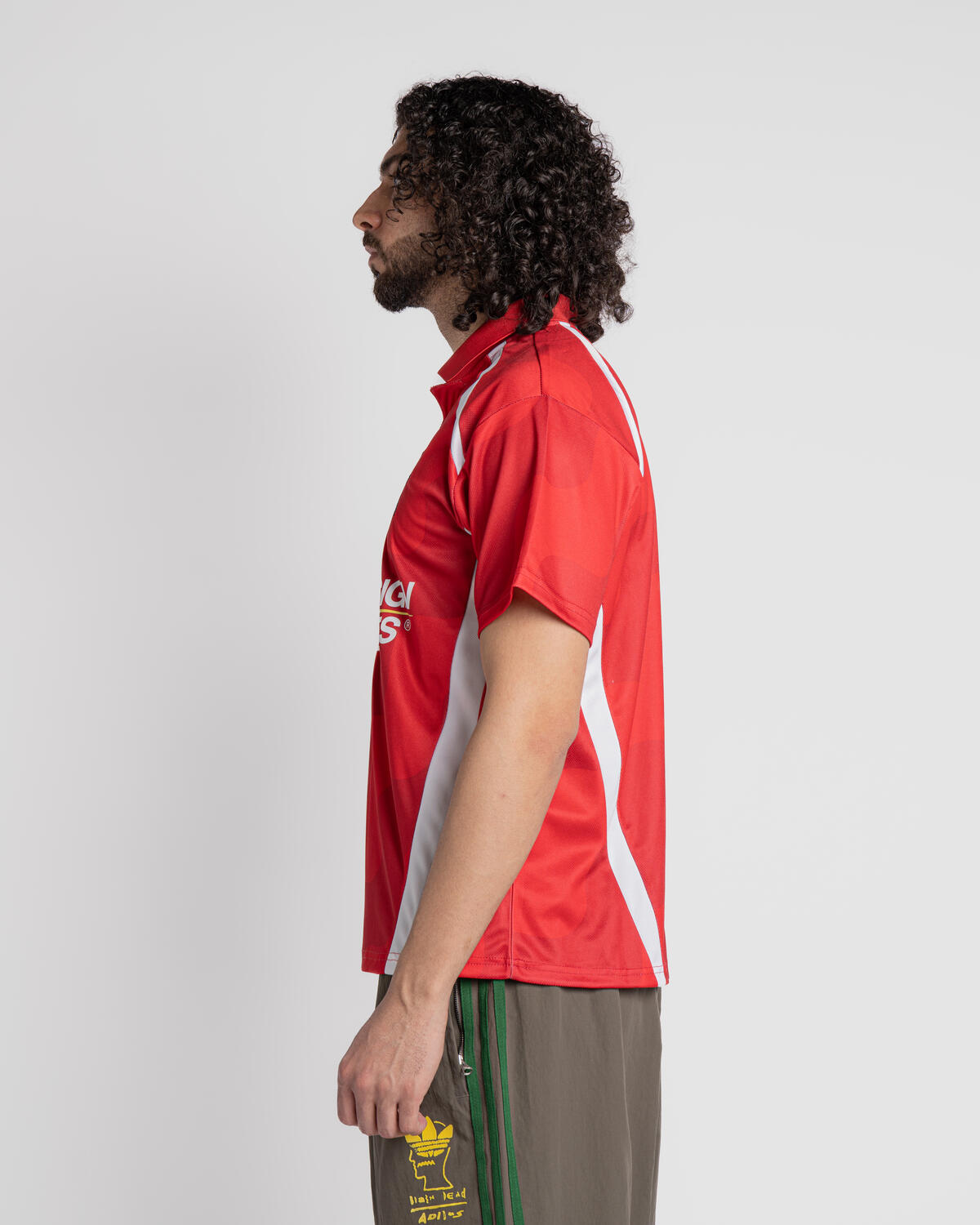 Obey Soccer Jersey - Red Multi - Image 7