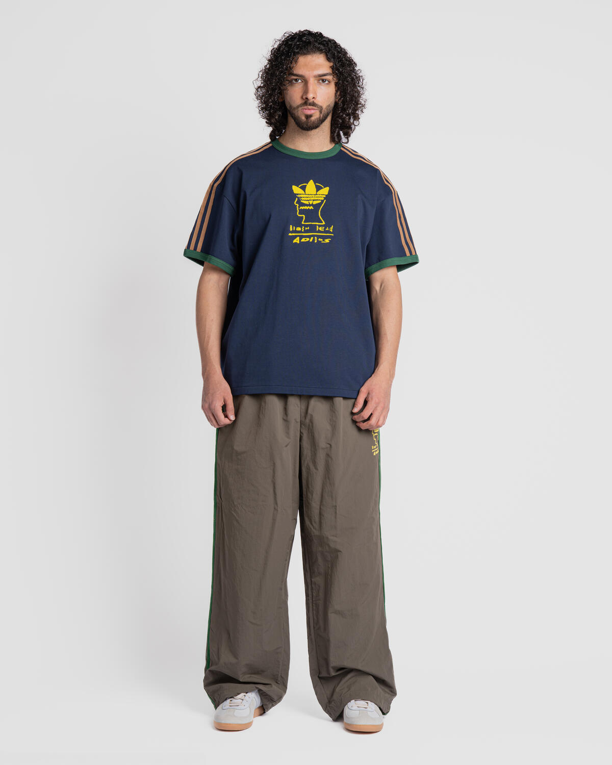 Adidas Brain Dead Tee 'Collegiate Navy' - Image 8