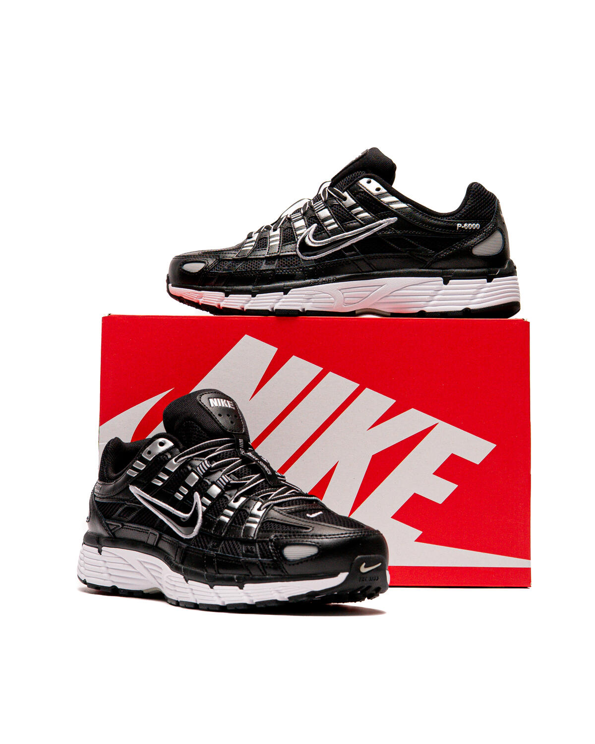 Nike P-6000 Black / Silver - Image 19