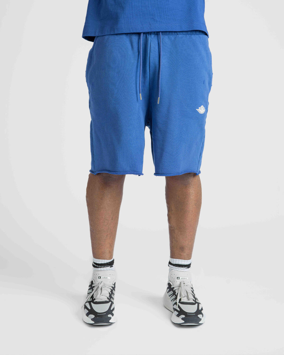 Air Jordan Rare Air French Terry Shorts (Deep Royal/Sail) - Image 21