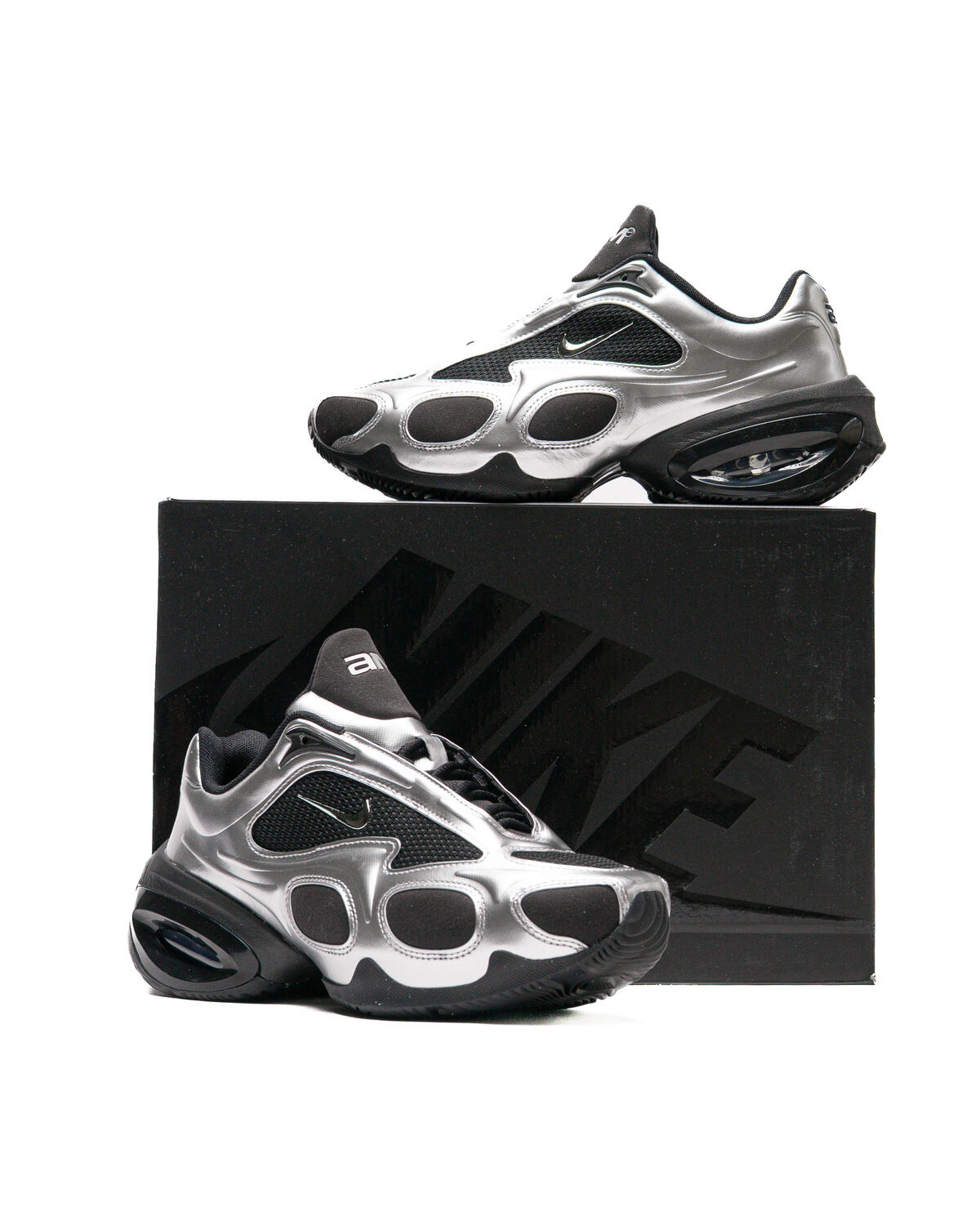 Nike Air Max Muse Black / Metallic Silver (Women's) - Image 60