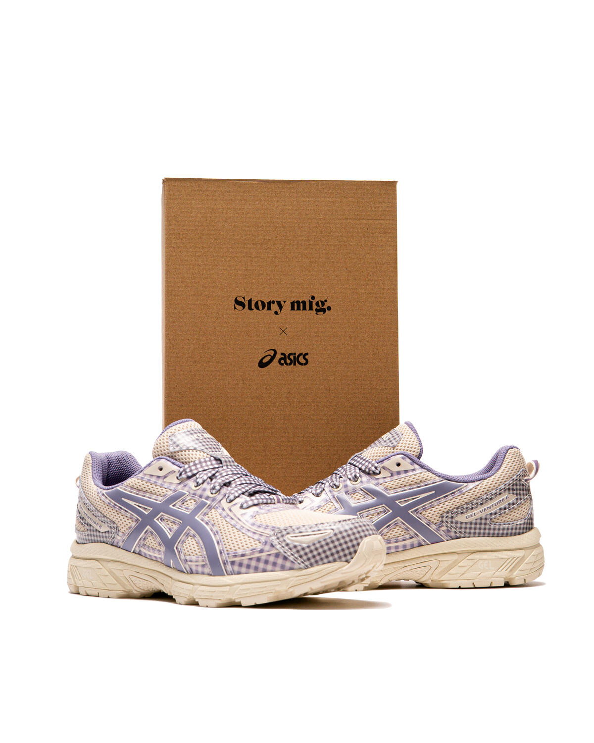 Asics x STORY MFG. Gel-Venture 6 Vanilla / Violet Quartz - Image 10