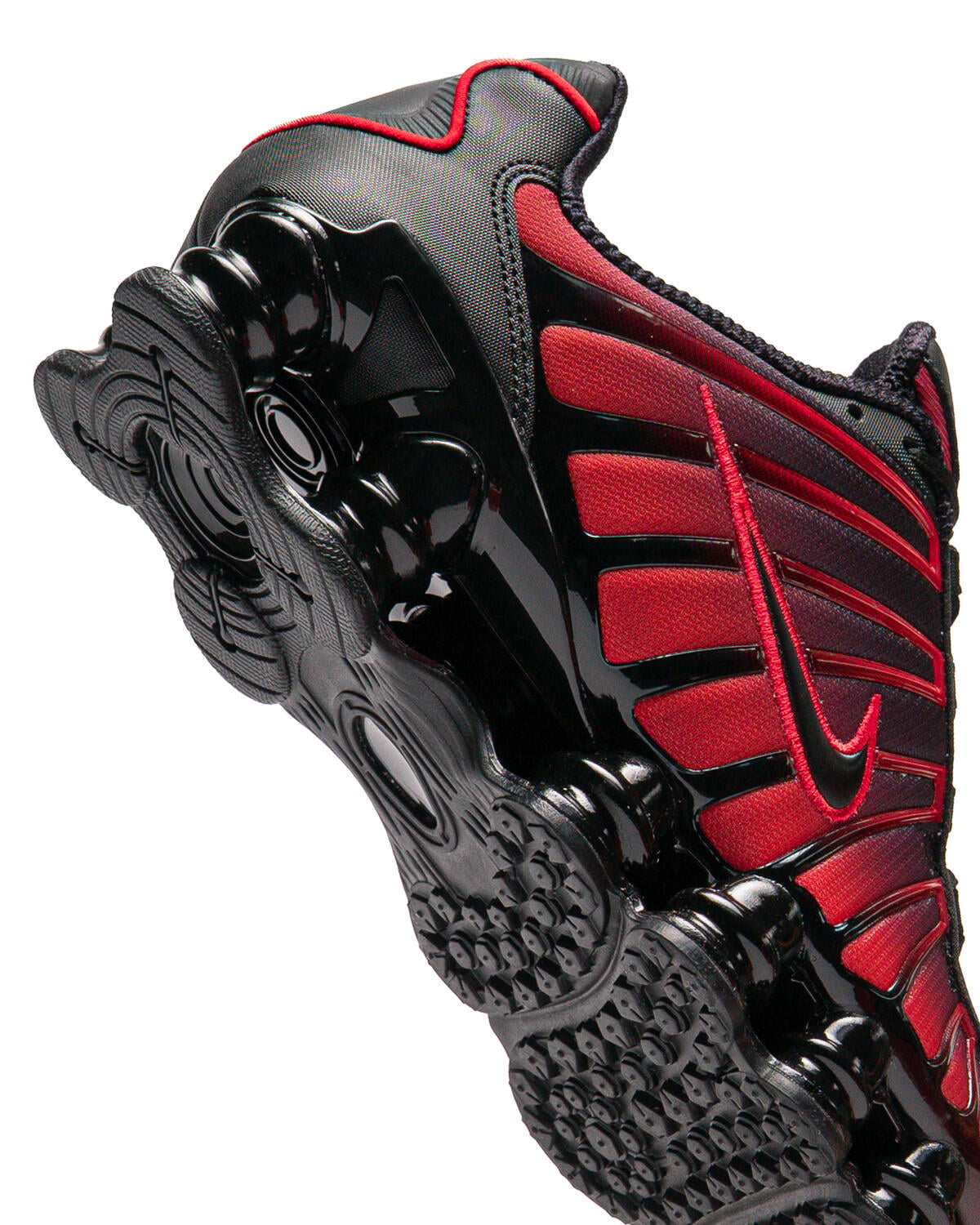 Nike Shox TL Black Black University Red IF6202-001 - Image 26