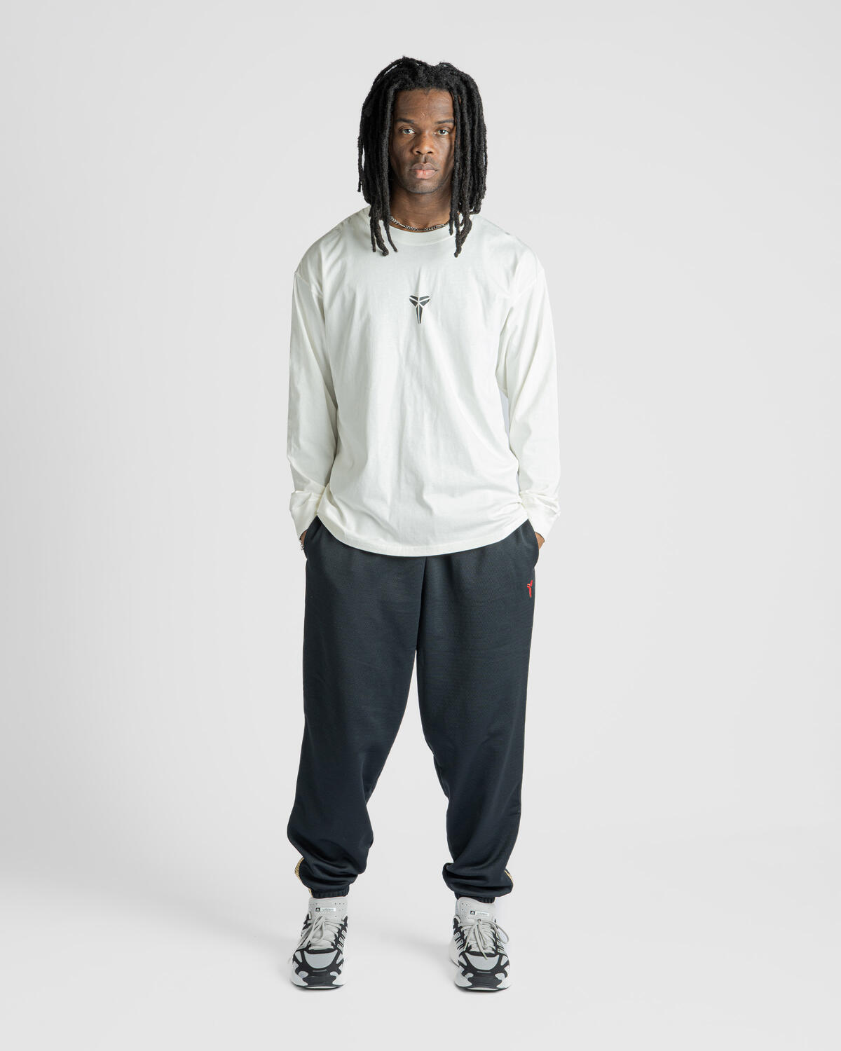 Nike Kobe Therma-FIT Basketball Pants Black/University Red - Image 11