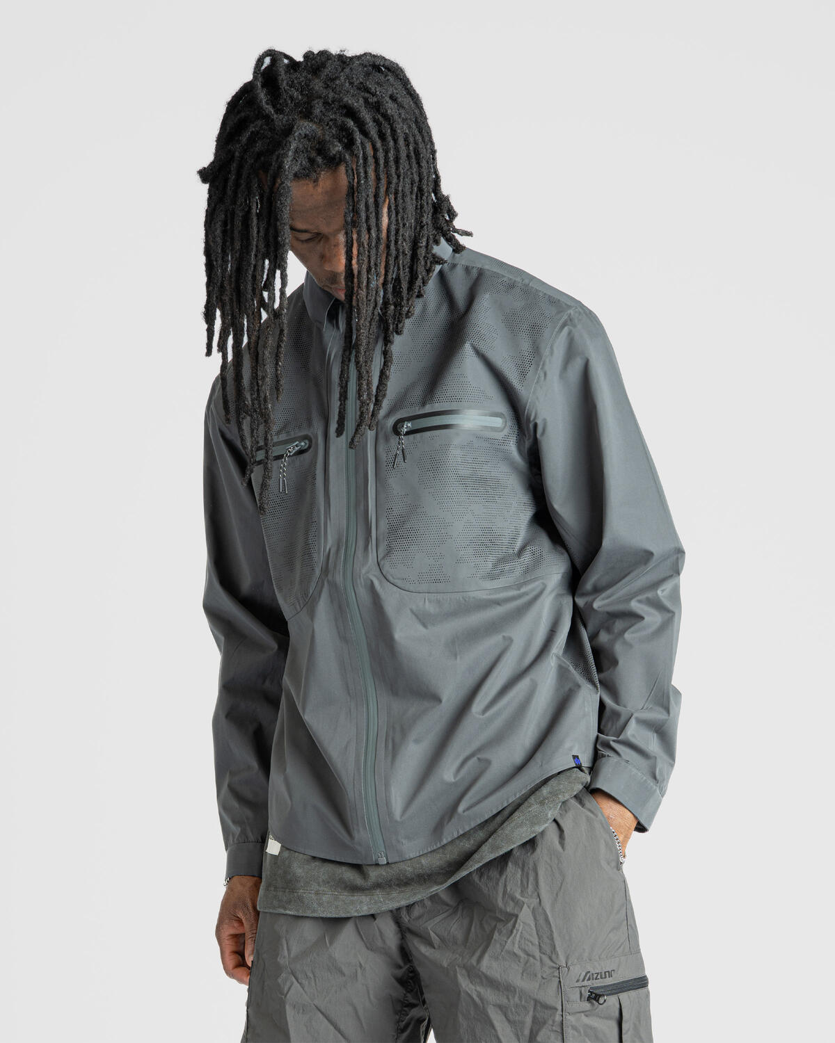 Alpha Industries Long Sleeve Laser Cut Shirt - Image 4