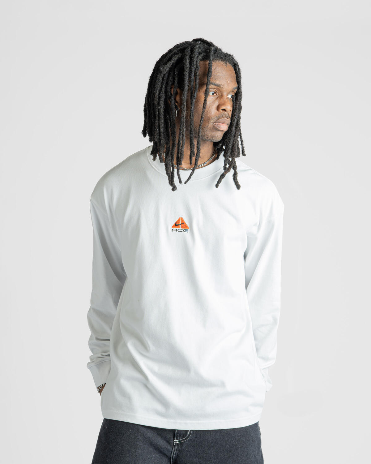 Nike ACG Lungs Long Sleeve T-Shirt - Summit White - Image 8