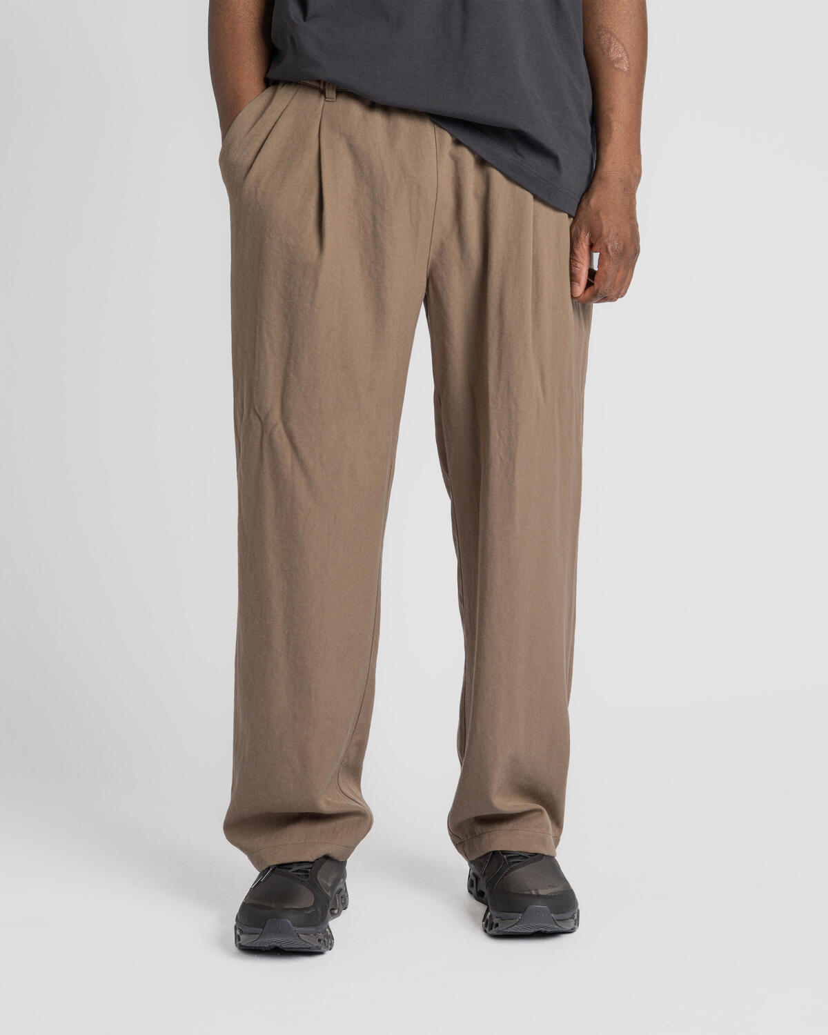 Dime Pleated Twill Pants - Image 4
