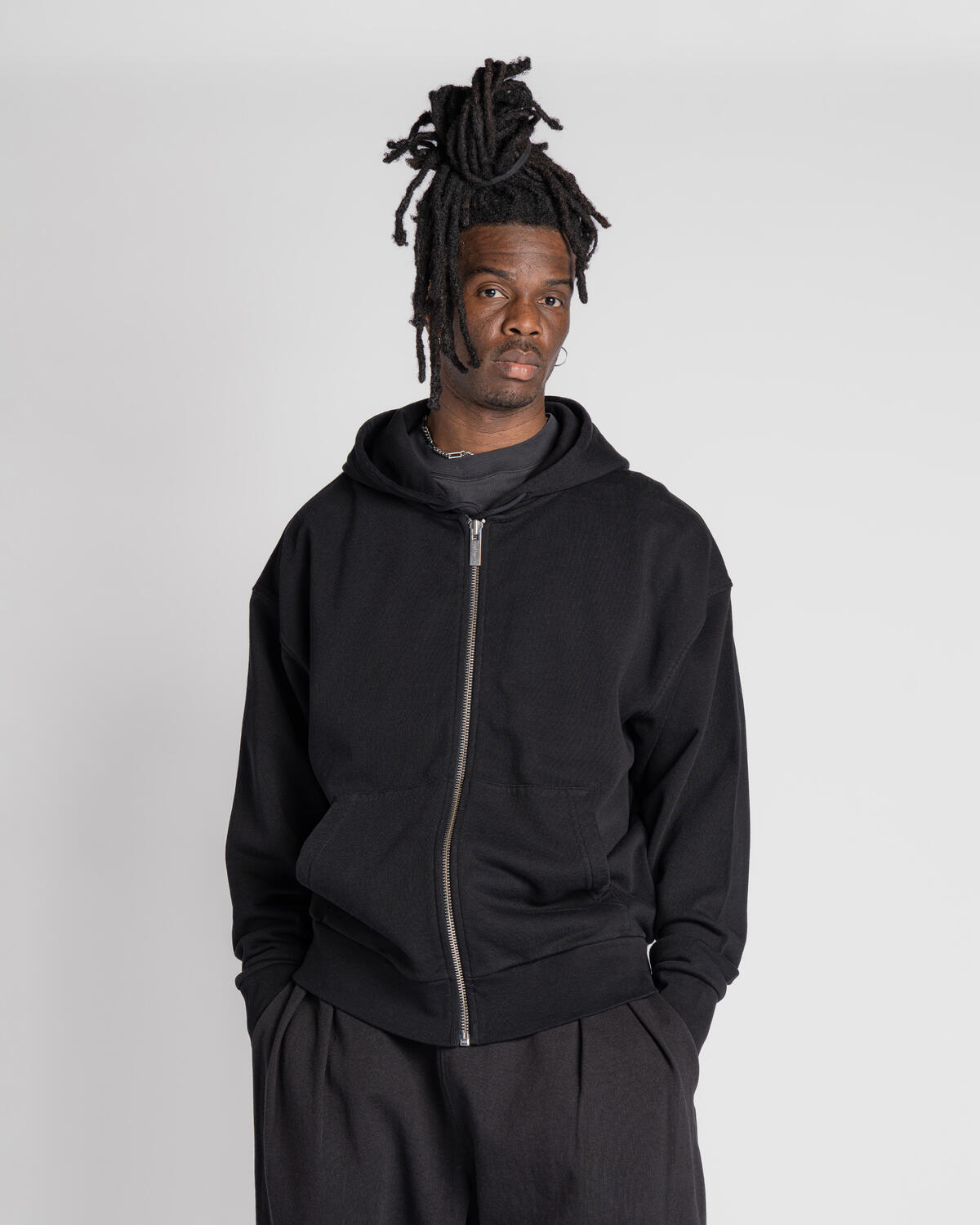 44 Label Group Classic Zip Hoodie - Image 4