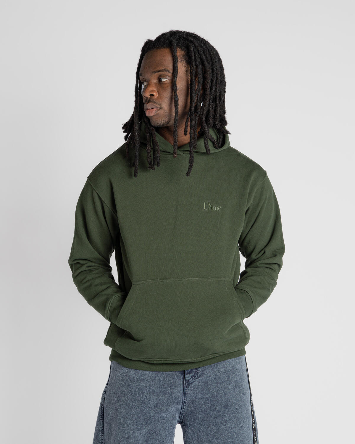 Dime Classic Small Logo Hoodie - Image 4