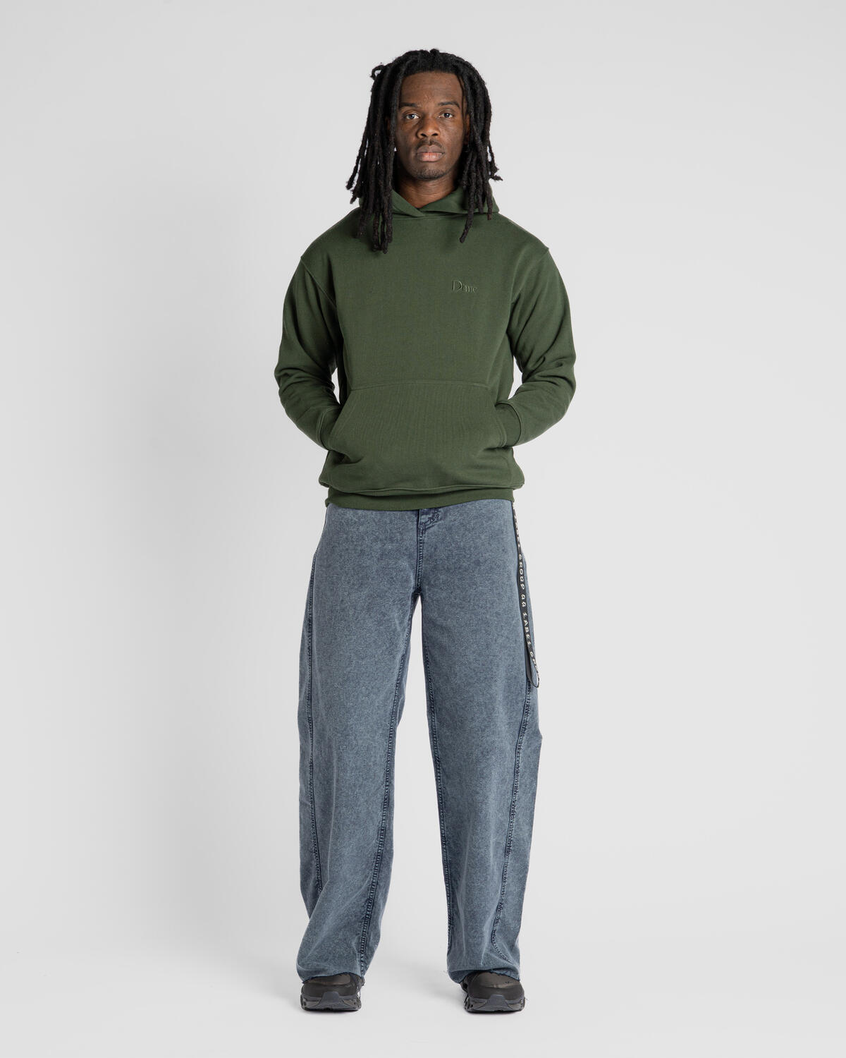 Dime Classic Small Logo Hoodie - Image 3