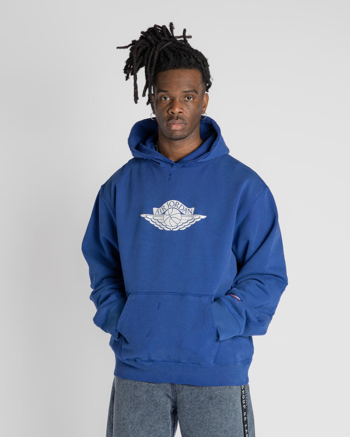 jordan 3 racer blue hoodie
