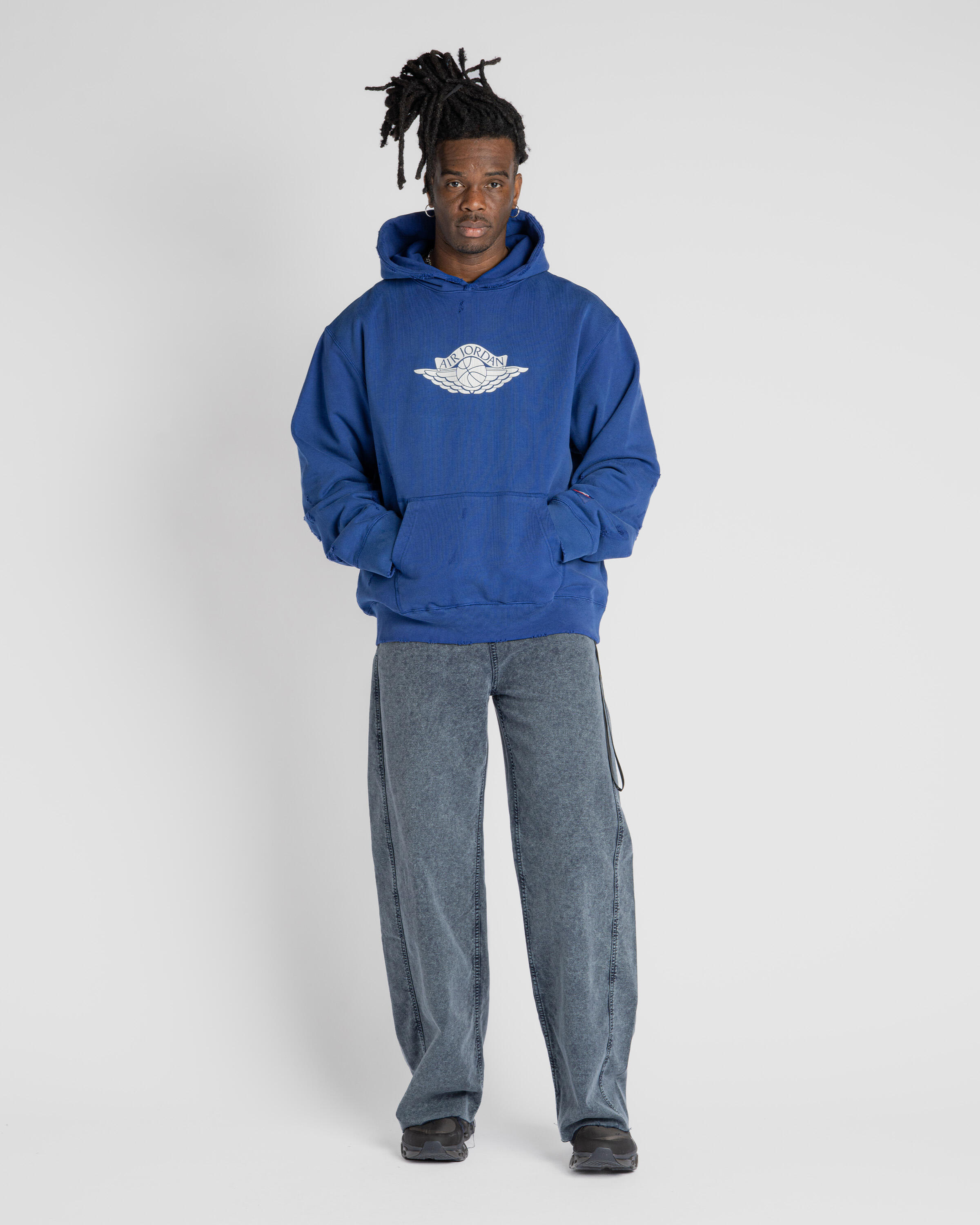 jordan 3 racer blue hoodie