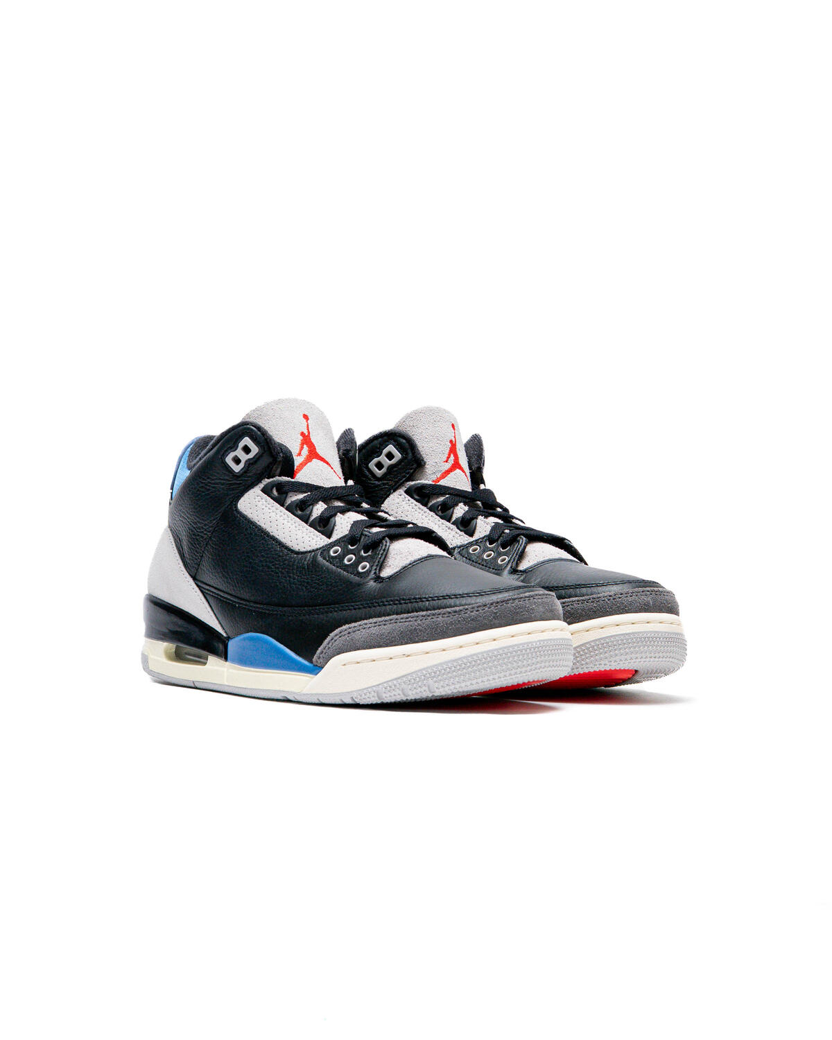 Size 10-Nike Air Jordan 3 Retro OG Shoes Black Chile Red Gray IB8967-004 Air Jordan 3 OG “Rare Air” Color: Black/Chile Red-Neutral  main image 3