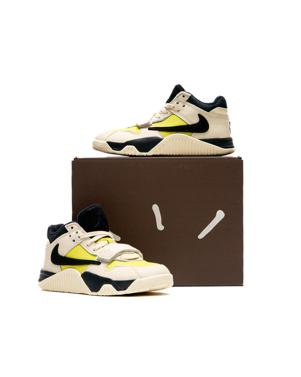 Air Jordan x Travis Scott CJ1 T-Rexx 'Bright Cactus' (PS) - Muslin/Black/Bright Cactus - Image 23