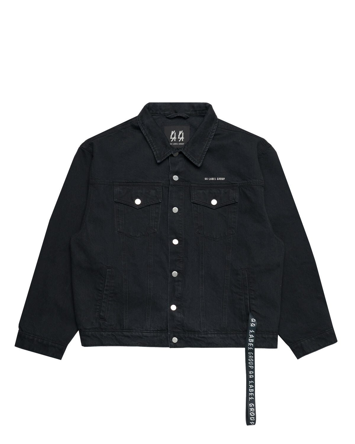 44 Label Group Fossil Denim Jacket - Image 2