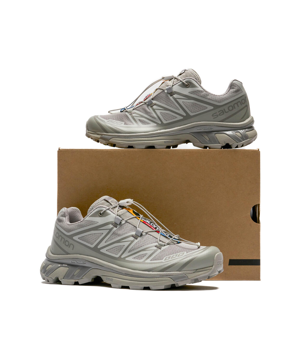 Salomon XT-6 Ghost Gray/Ghost Gray/Gray Flannel sneakers - Image 36