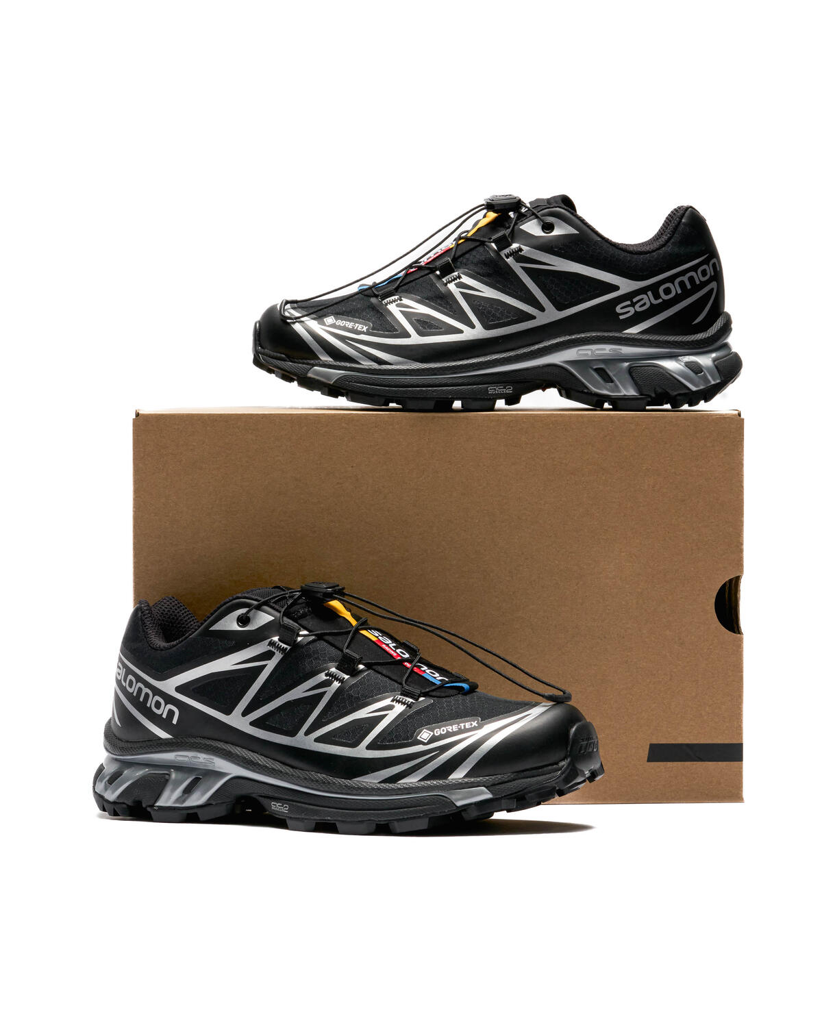 Salomon x T-6 GTX L47450600 Advanced XT-6 Gore-Tex Black Silver (Women's) - Image 40
