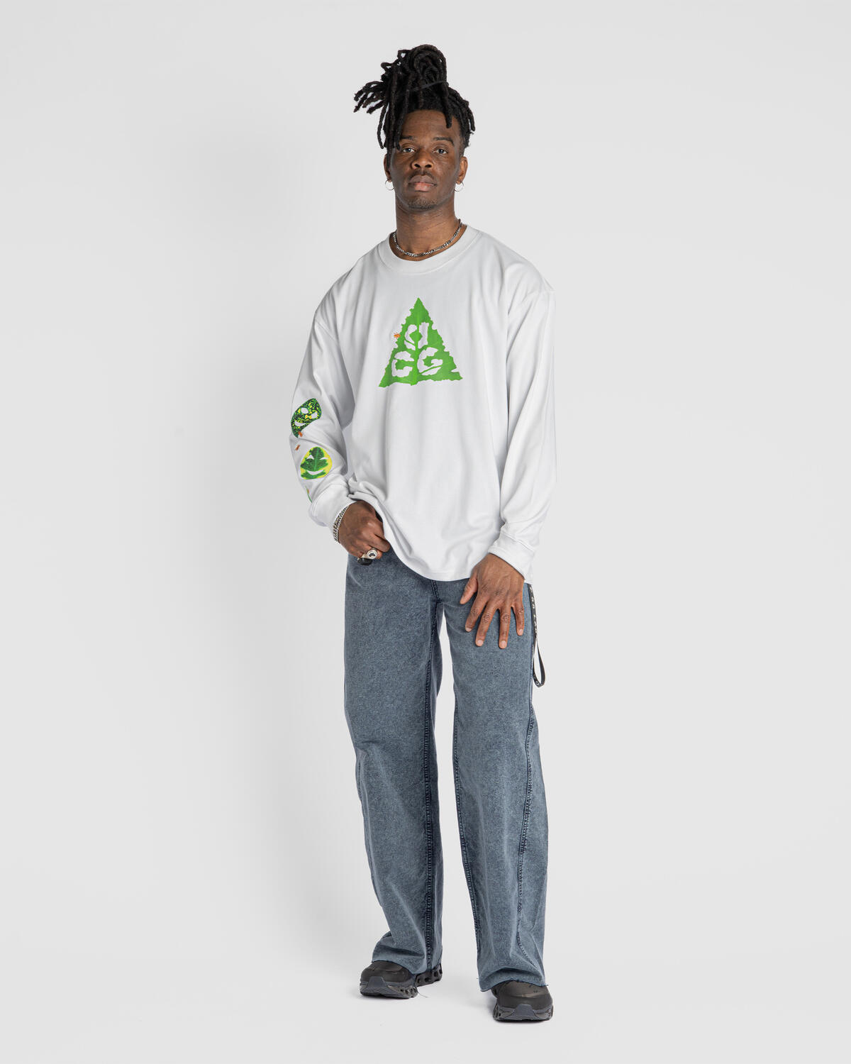 Nike ACG Ants Long Sleeve T-Shirt - Summit White - Image 8