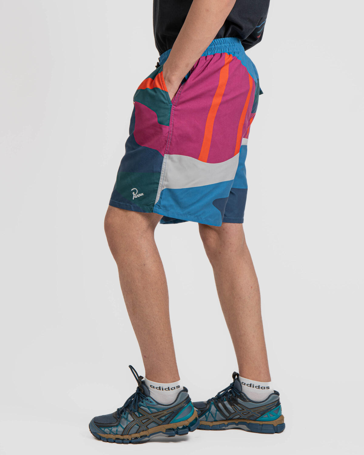 by Parra The Festival Fence Swim Shorts - Image 5