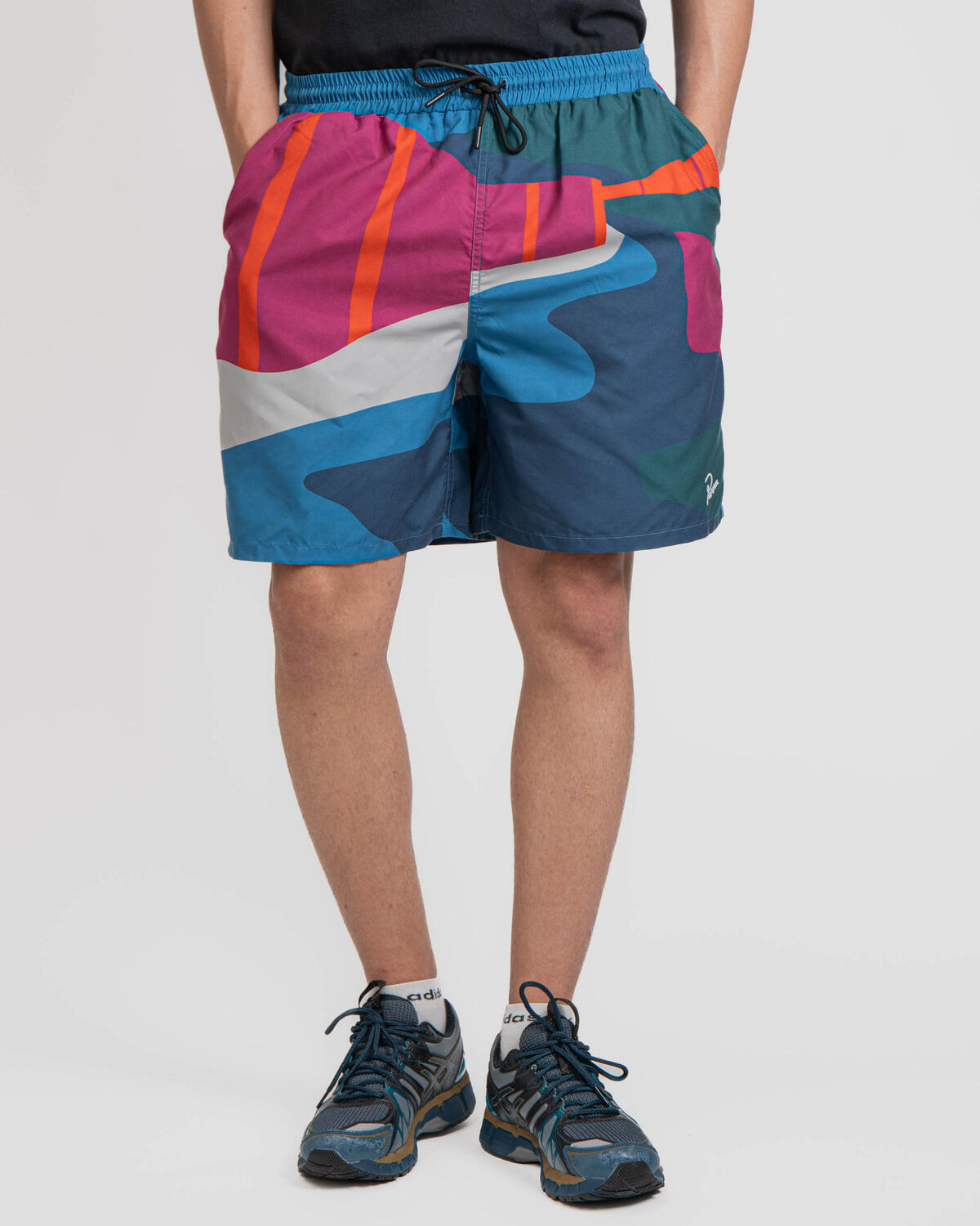 by Parra The Festival Fence Swim Shorts - Image 4