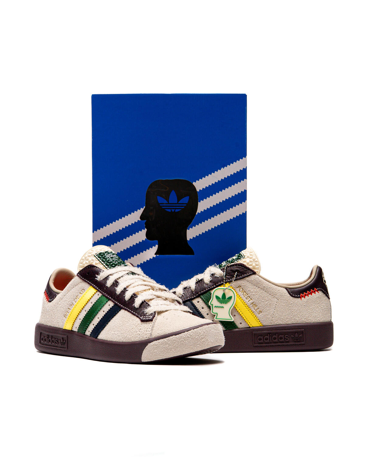 adidas gazelle silver green womens Forest Hills x Brain Dead - Core Black/Pantone-Branch