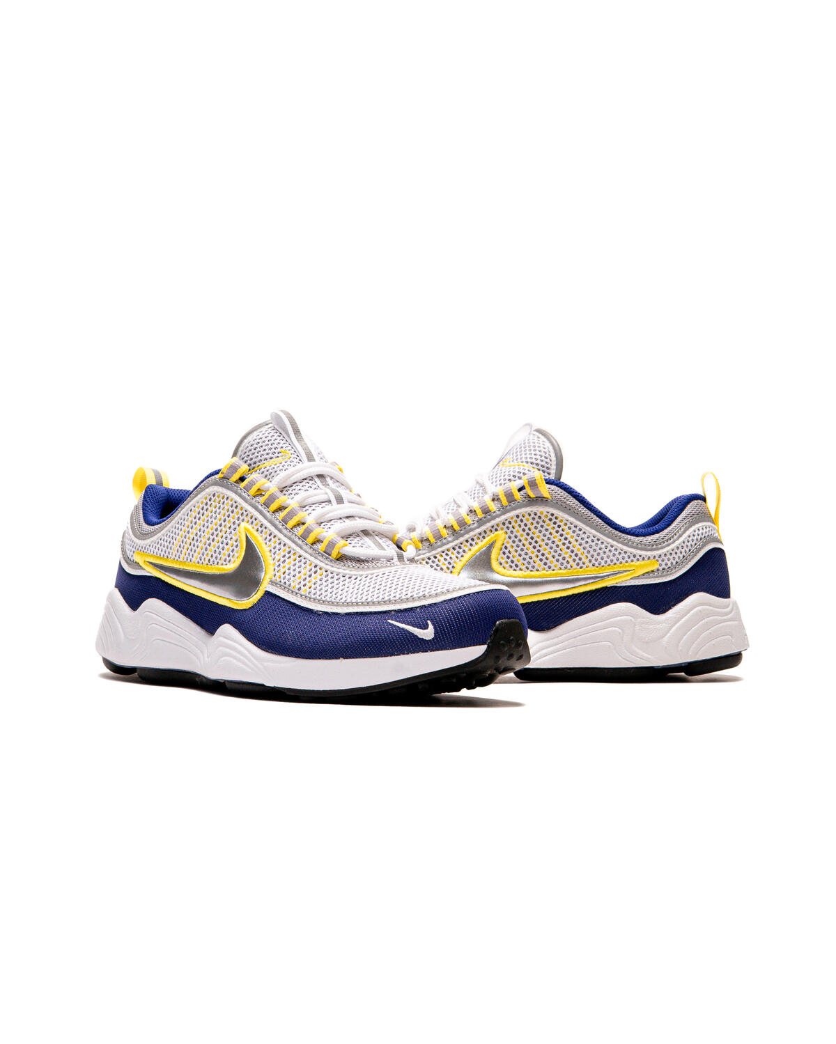 Nike Air Zoom Spiridon SP (White/Metallic Silver/Deep Royal Blue) - Image 30