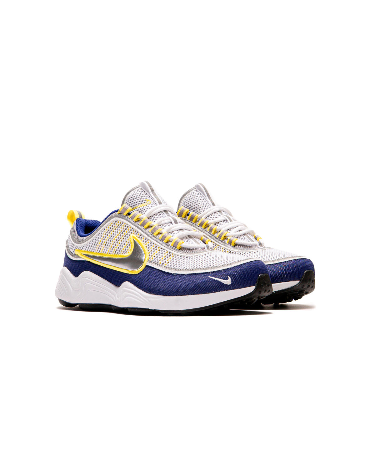 Nike Air Zoom Spiridon SP (White/Metallic Silver/Deep Royal Blue) - Image 28