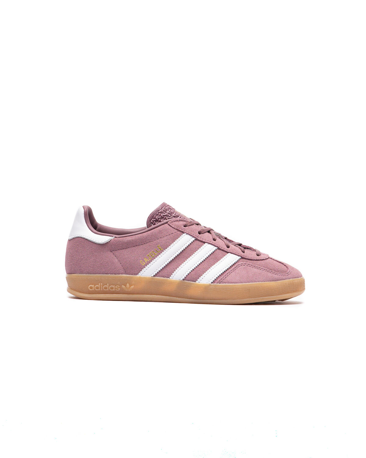 Adidas Gazelle Shadow Fig/White/Gum (Women's) - Image 2