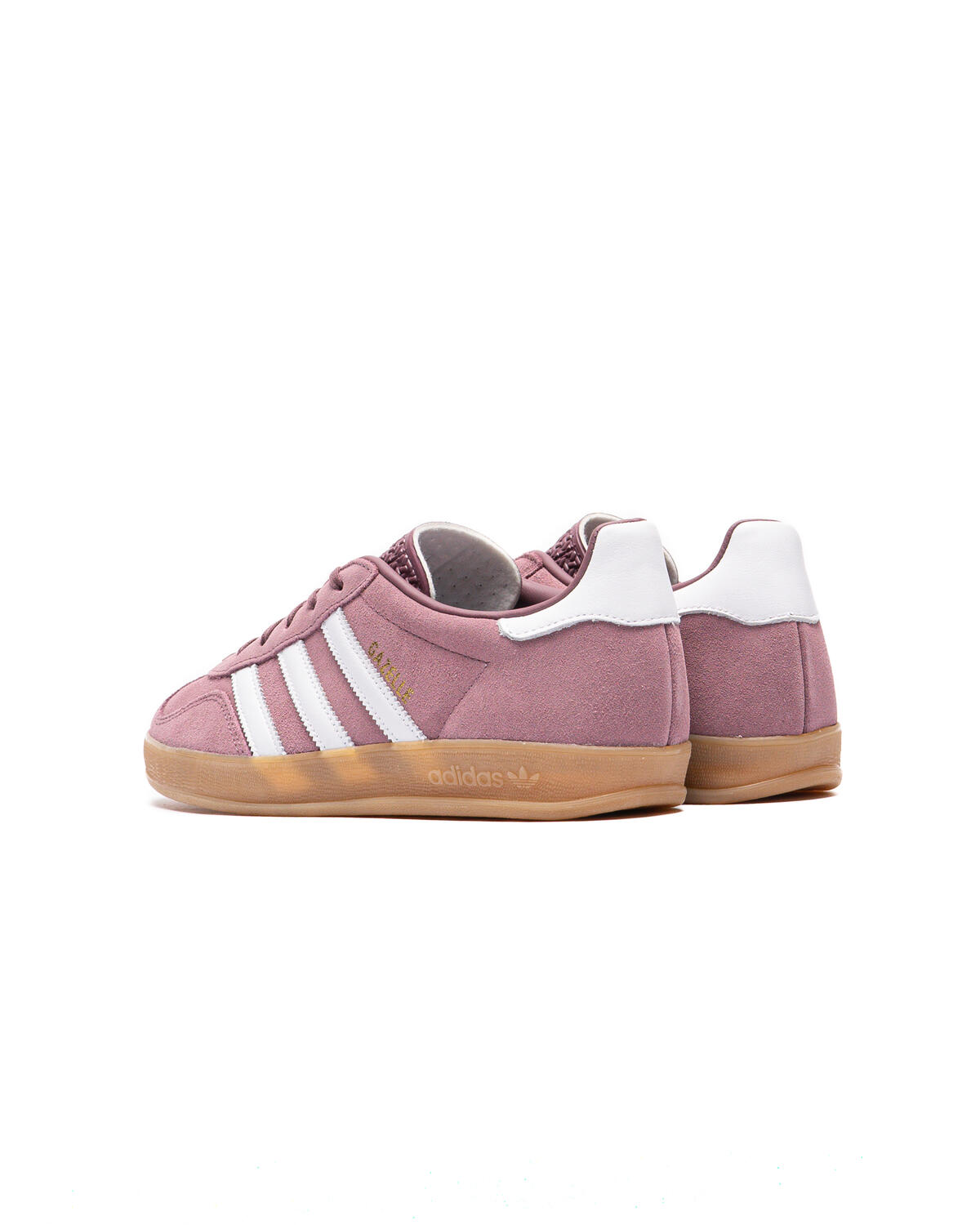 Adidas Gazelle Shadow Fig/White/Gum (Women's) - Image 4